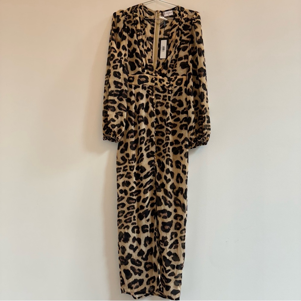 Leopard Print Maxi Dress